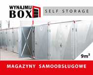 Self storage, magazyn, piwnica, schowek, kontener wynajmę Warszawa 9m2