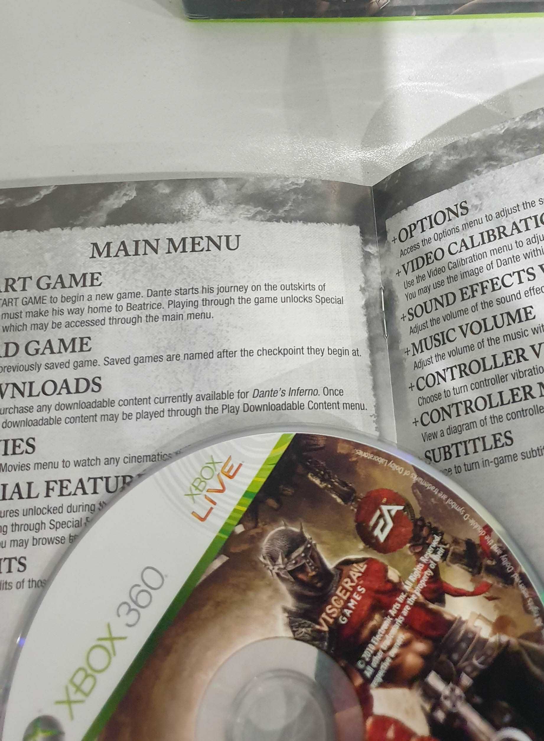 Gra Dante's Inferno Xbox 360 3x Angielska 5\5