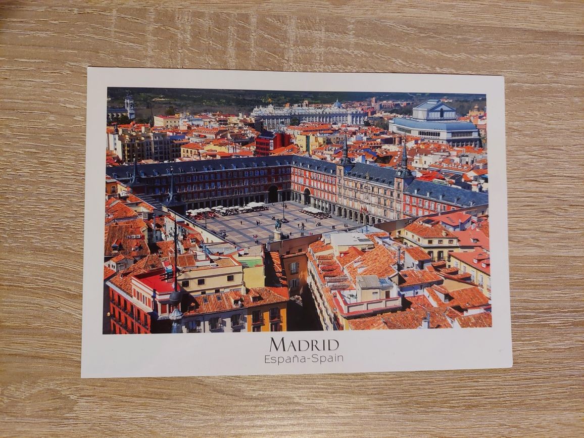 Kartka pocztowa Madryt