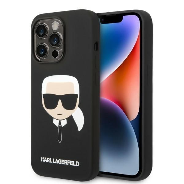 Etui Karl Lagerfeld do iPhone 14 Pro 6,1" Magsafe Czarny