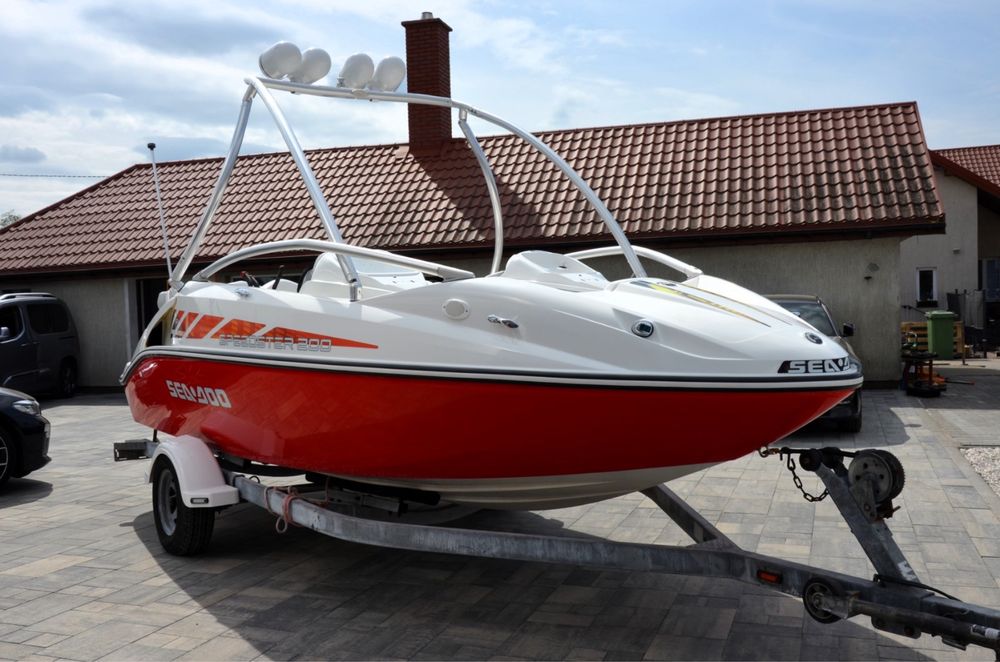 Sea doo Seadoo Speedster 200 430 KM sportowa łódź motorowa Wake
