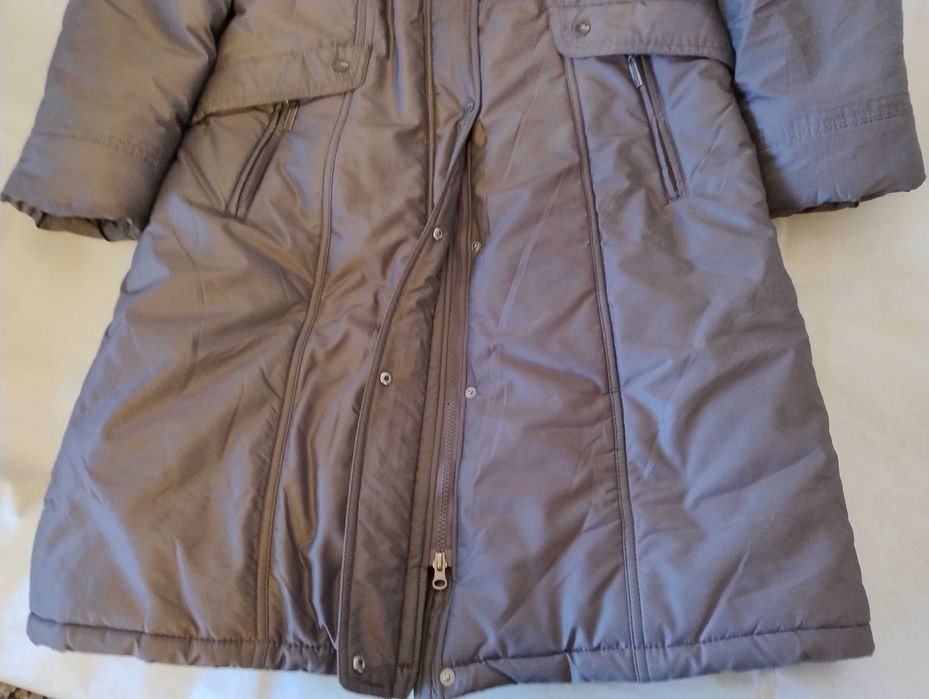 SUPER CENA Kożuszek kurtka r. S z kapturem Zender, City Clasic XL/L