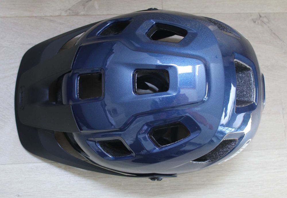 Kask rowerowy ABUS MoTrip r. 51-55 cm niebieski