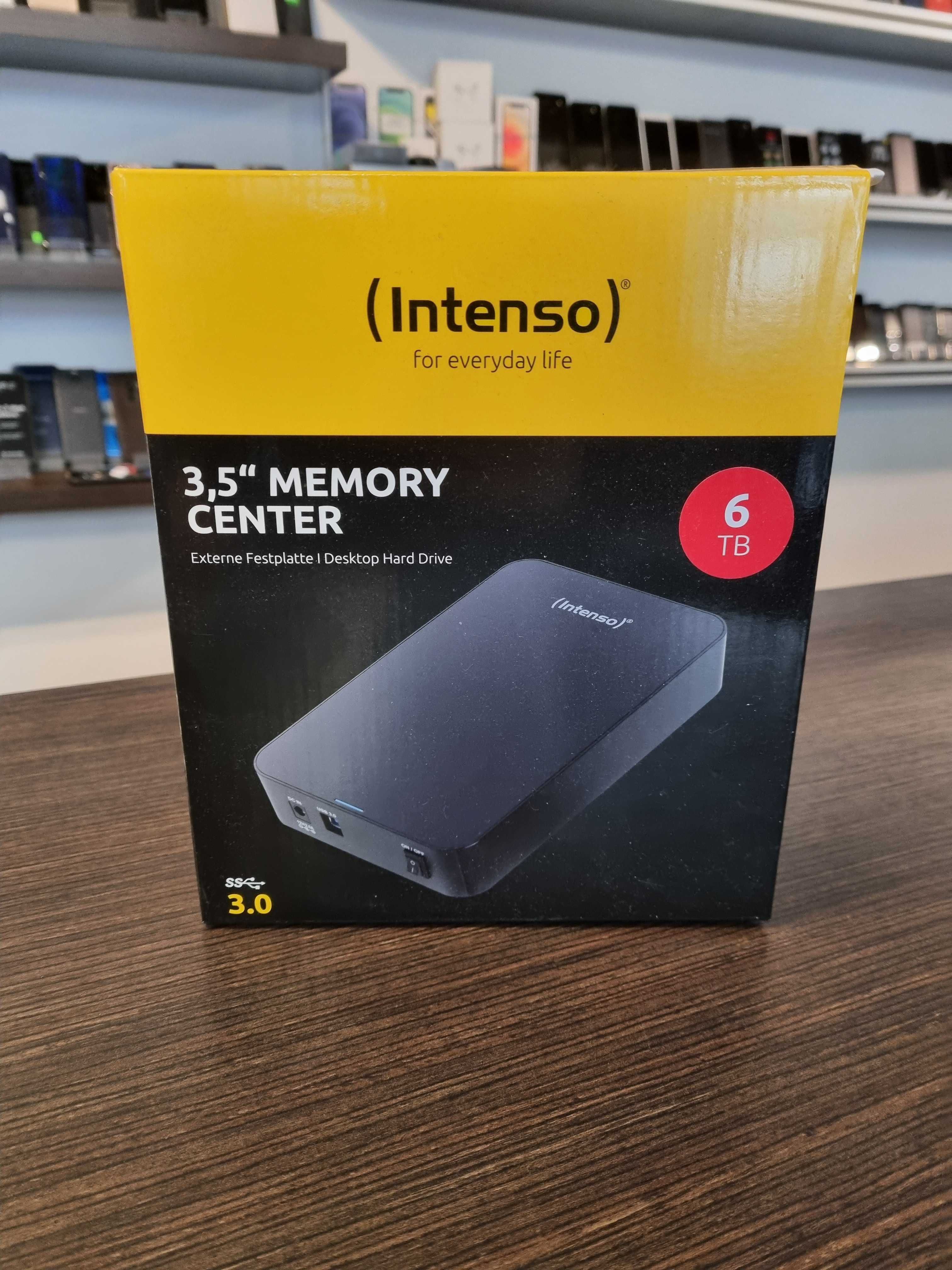 Dysk Zewnętrzny 6TB MemoryCenter Czarny 3,5'' USB 3.0