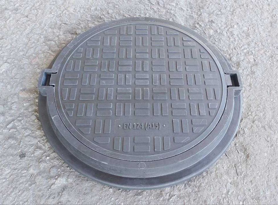 Люк легкий ЄВРО (А15) чорний