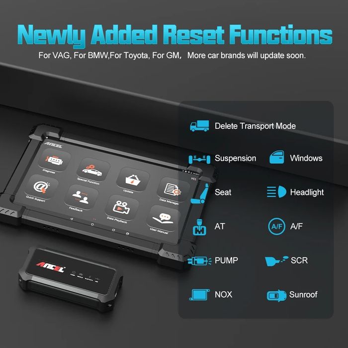 Ancel X7: Diagnóstico Total + Funções Especiais para Oficinas SELADO