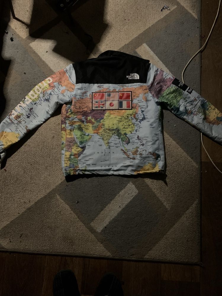 Ветровка the north face x supreme atlas 2014 drill