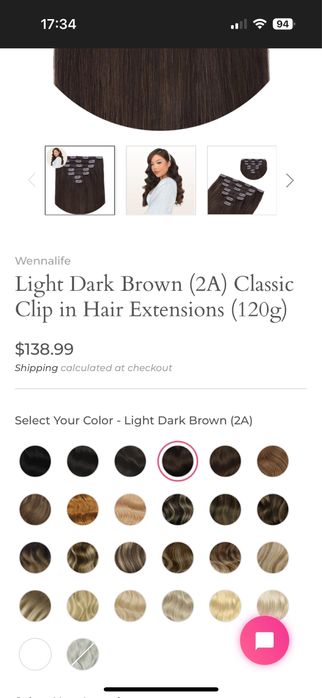 Clip in wlosy nowe