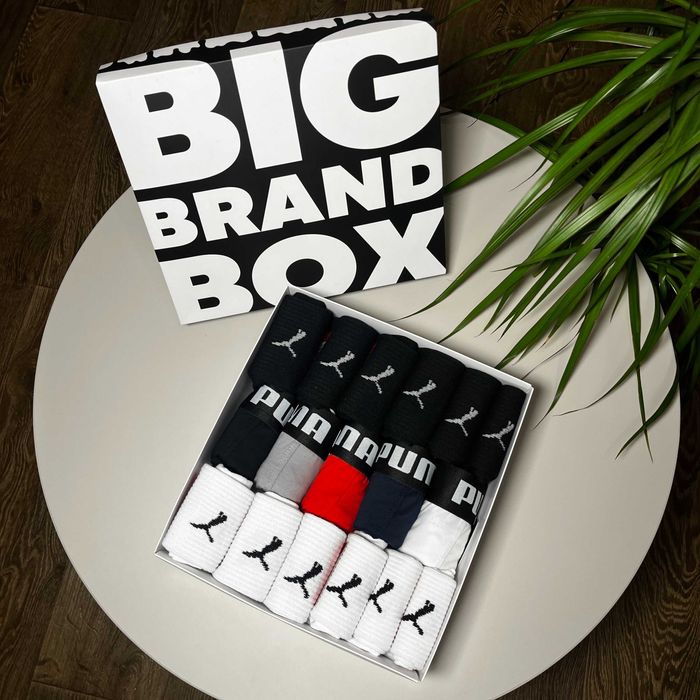 Труси чоловічі Найк + 12 пар шкарпеток  / Трусы мужские + носки Nike