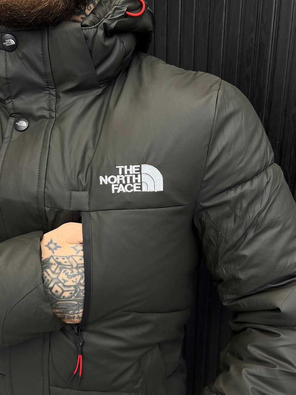 Куртка The North Face олива