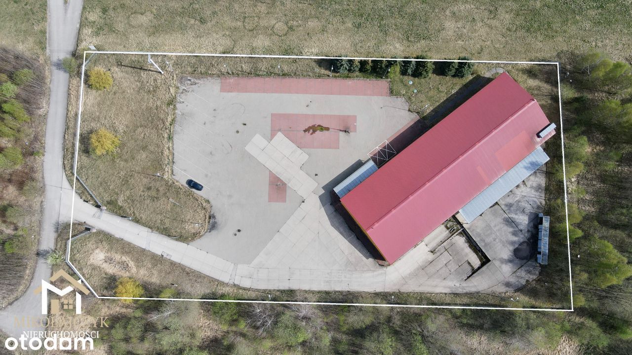 Hala/Magazyn/Plac przejście graniczne Bezledy