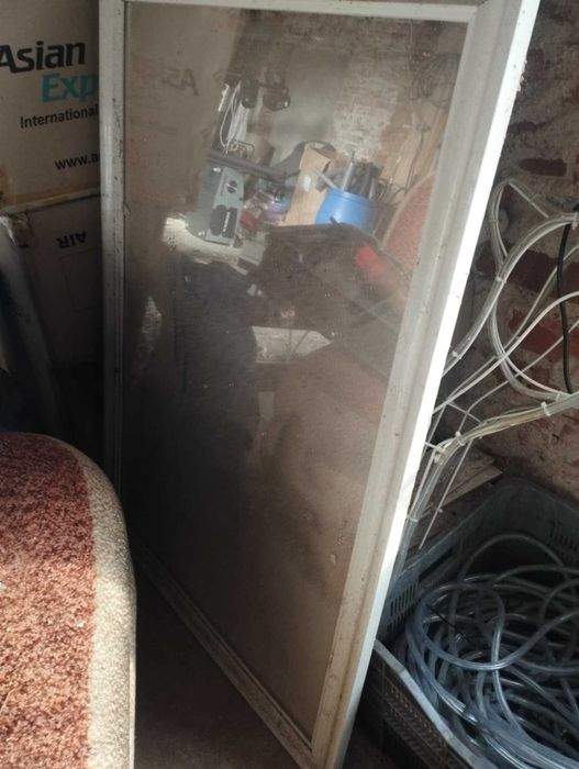 Lustro szkło z ramką i bez