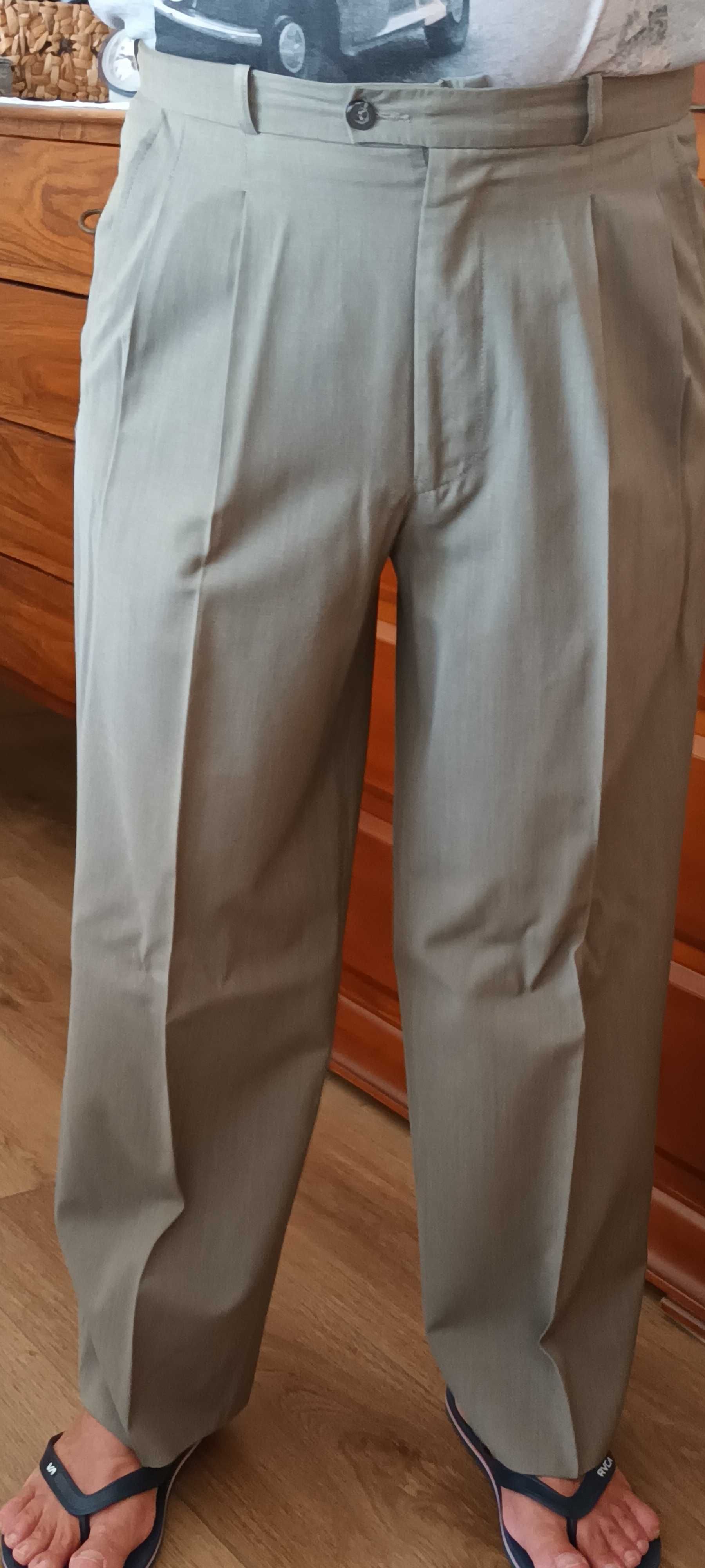 calças de homem, clássicas, 42-44