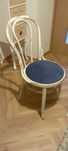 Krzesło gięte shabby Chic białe thonet