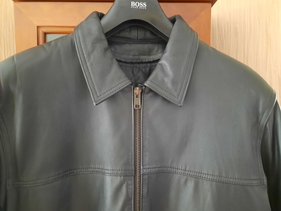 Kurtka skórzana , skora naturalna j. nowa z podpinką  L-xl cza
