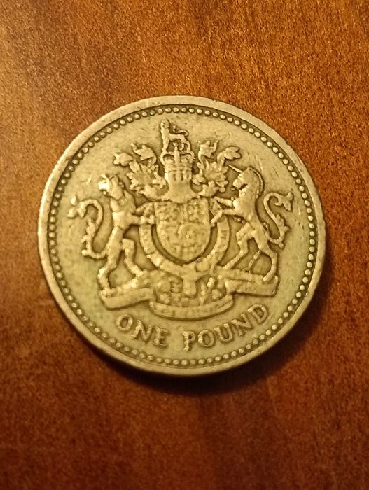 Moeda inglesa One pound