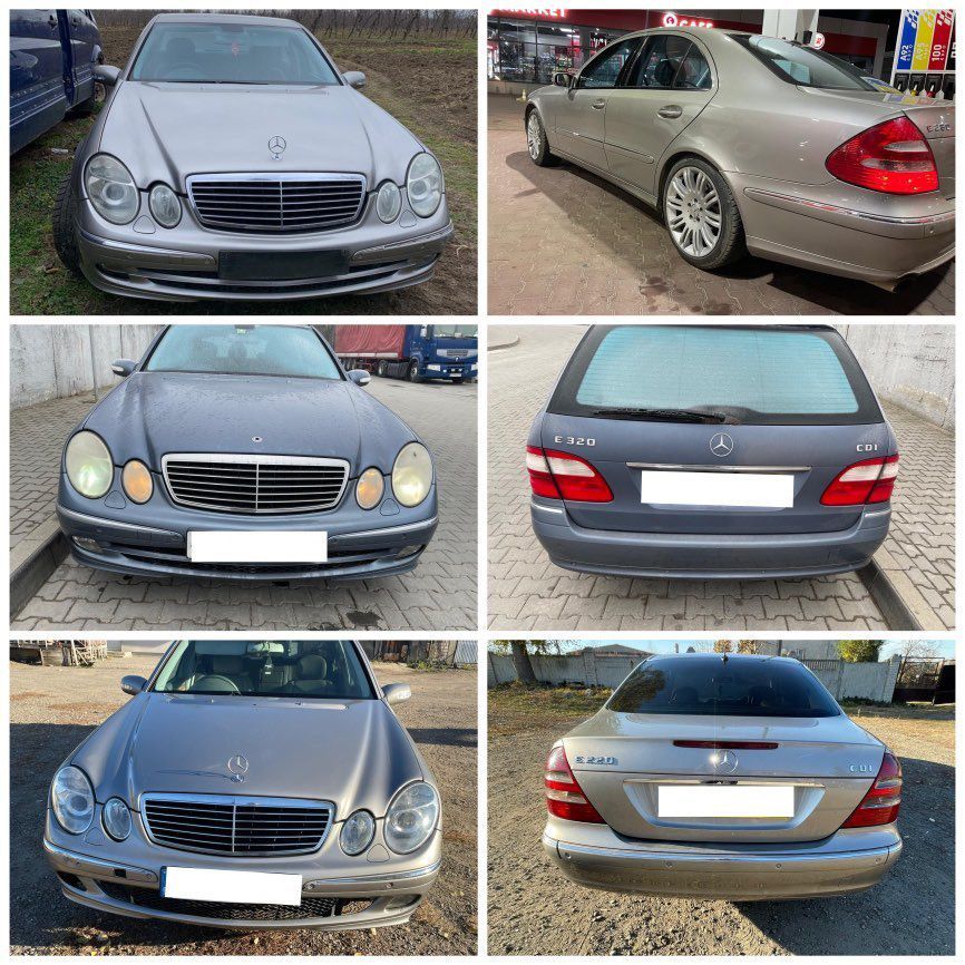 Mercedes-Benz автозапчастини W211 e class 2.2 2.7 3.0 3.2 cdi розборка