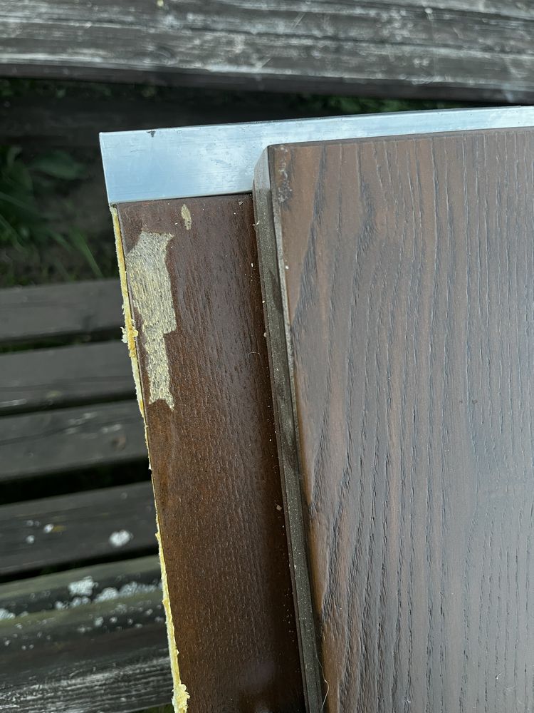 Drzwi zewnętrzne wejściowe Rodez thermo orzech 90 Prawe Elprema