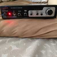 Dynavox E-SA18.Mini stereo HI-FI amplifier,wzmacniacz,karaoke.