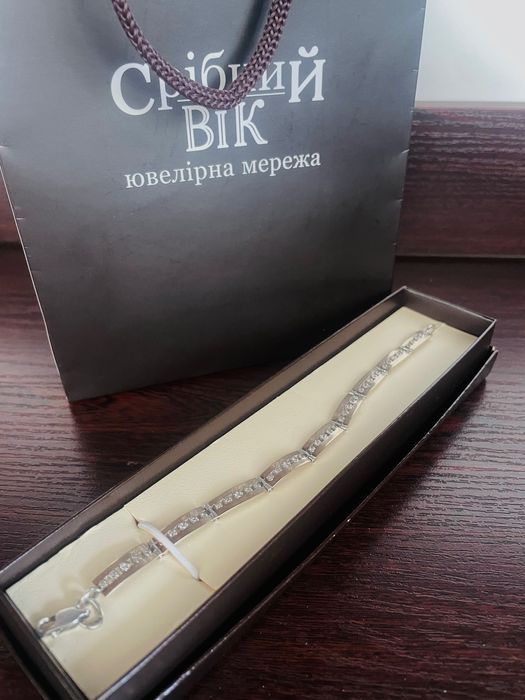 Браслет золото/срібло