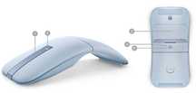 Нова преміум мишка Dell Bluetooth Travel Mouse - MS700 - Blue та Чорна