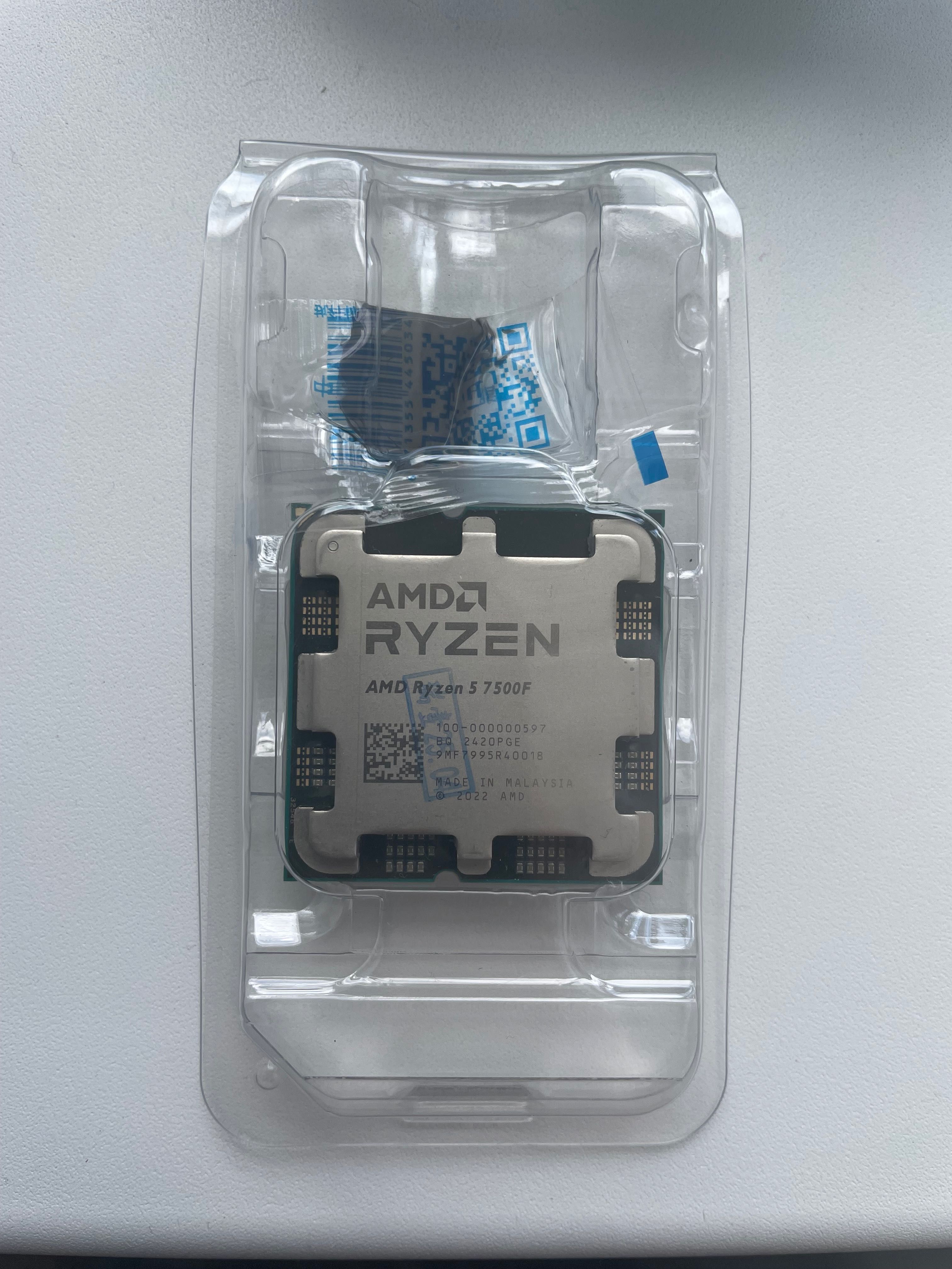 Процессор новый AMD Ryzen 5 7500F (s-AM5) Tray