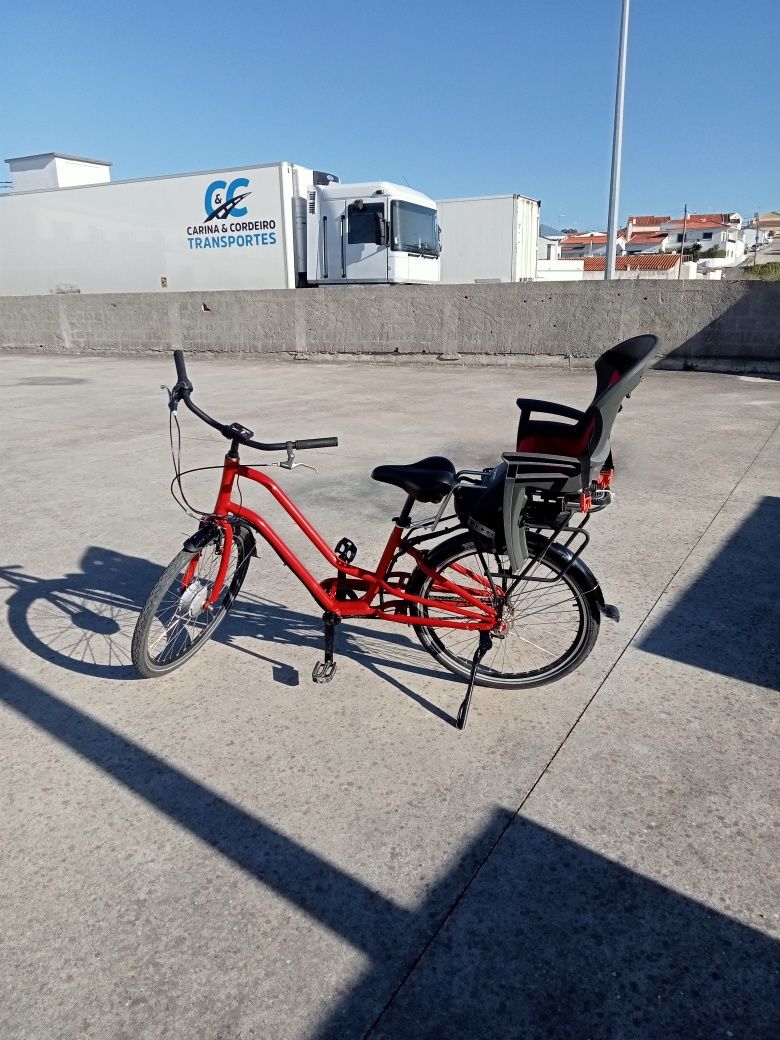 Bicicleta elétrica para troca