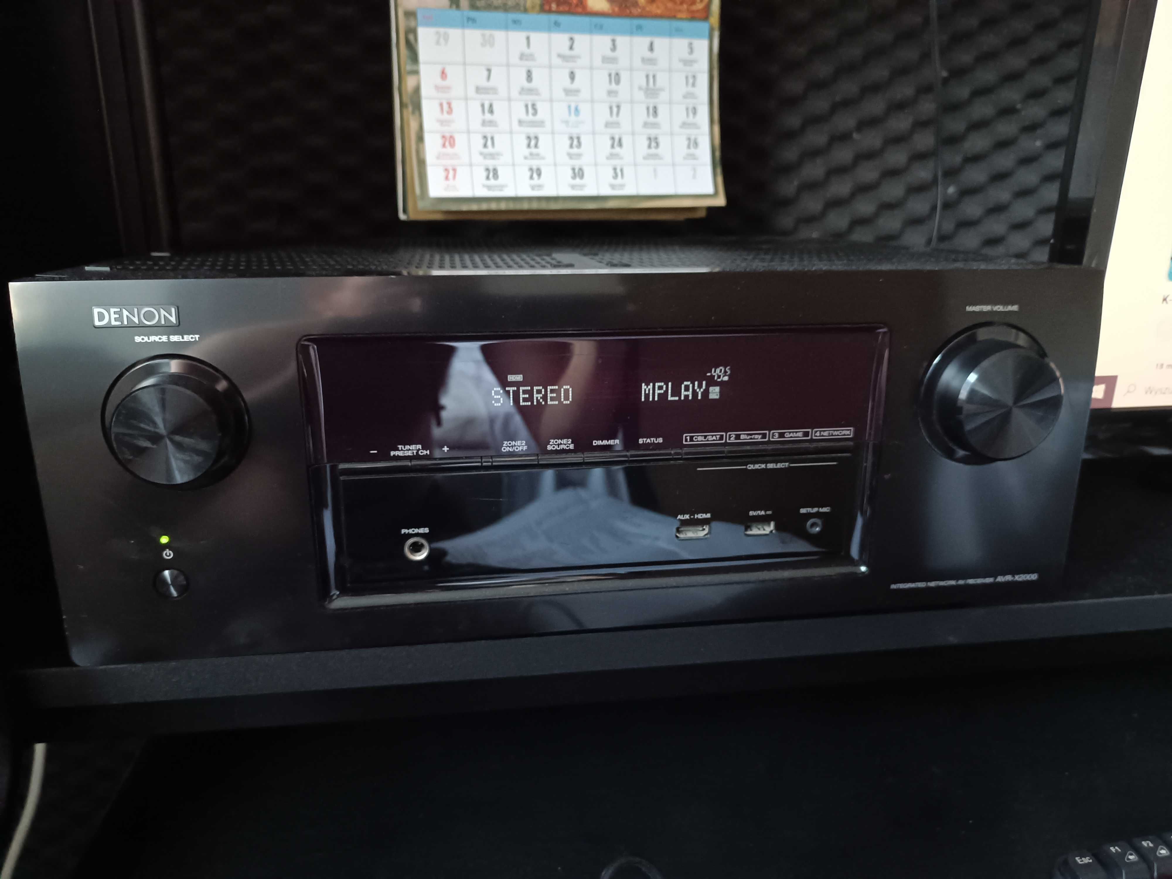 Wzmacniacz denon AVR x2000