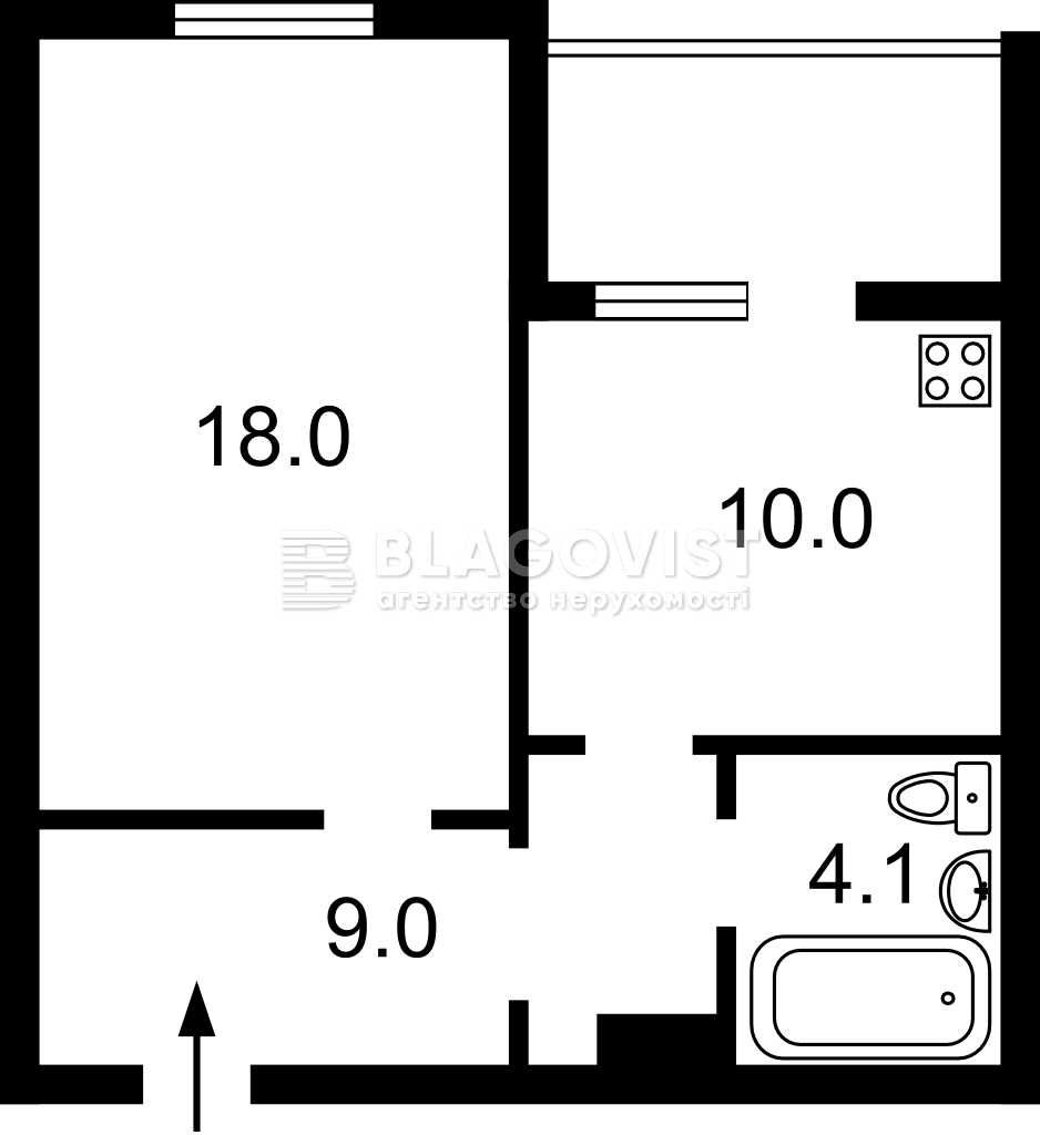 Продам 1к квартиру Дарницкий Урловская 38  43,4м с ремонтом