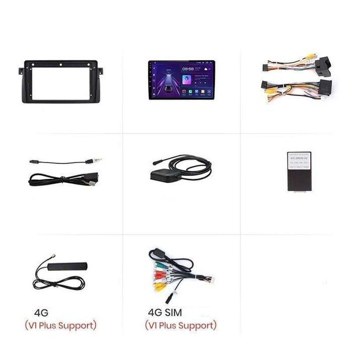 Radio nawigacja BMW 3 E46 Android Carplay
