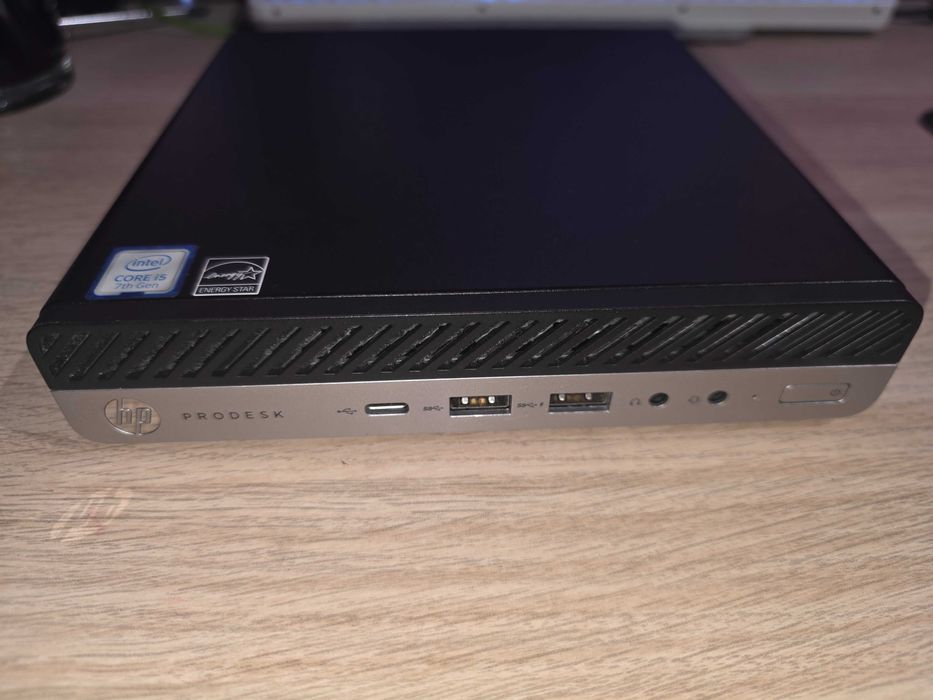 HP prodesk 600 g3 mini i5-7500T licencja Windows
