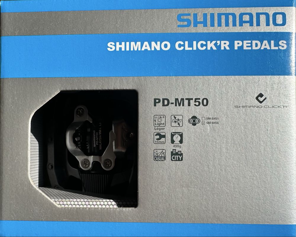 Nowe pedały Shimano PD-MT50 SPD