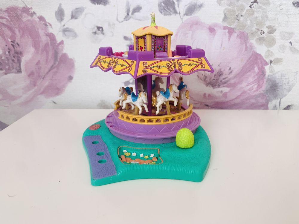 Polly Pocket Bluebird - Spin Pretty Carousel, vintage