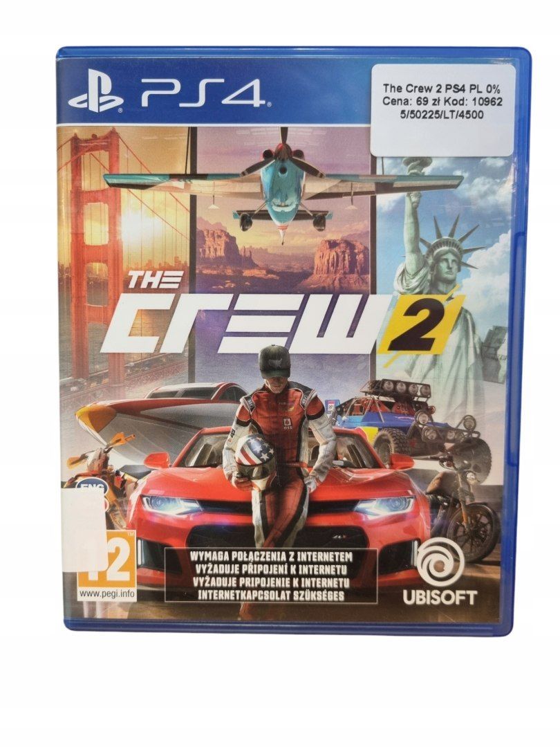 Gra The Crew 2 Ps4 Używana