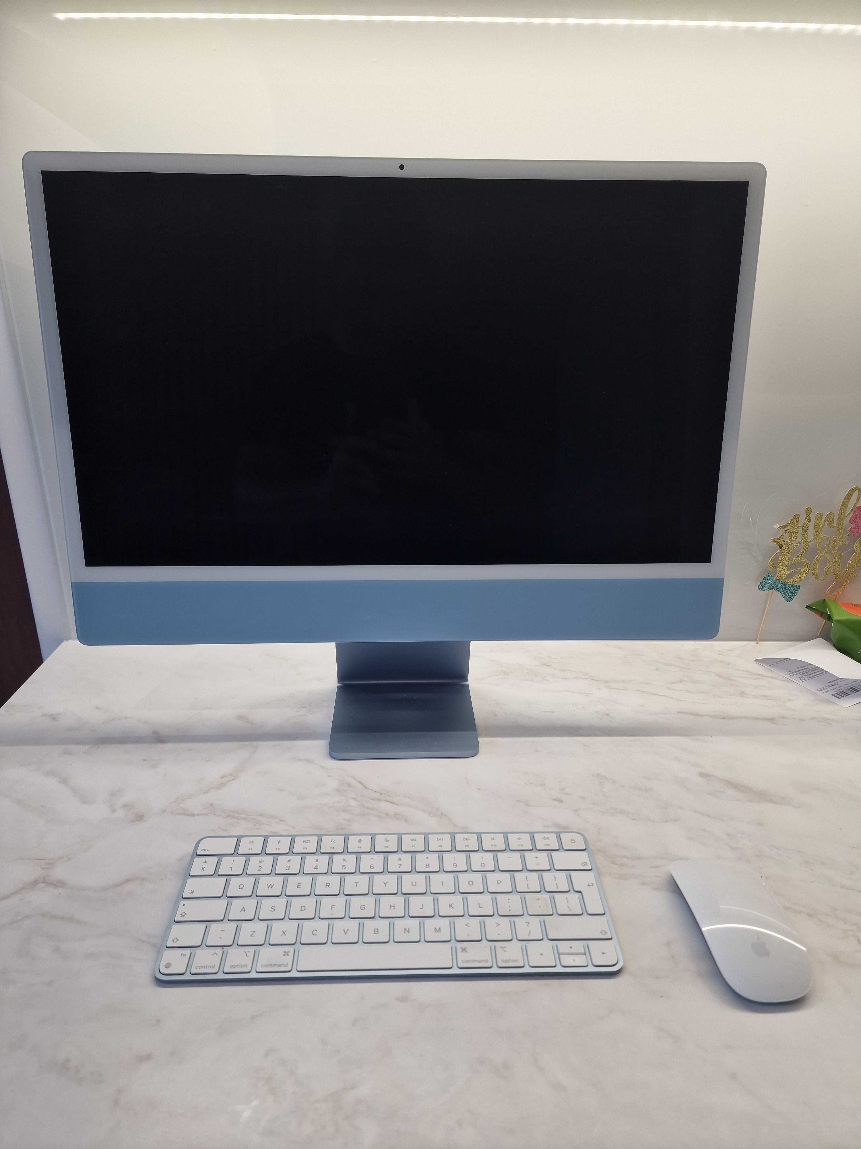 Apple iMac 24 AllinONE1 M1/16GB RAM/256GB SSD/macOS Sonoma Retina 4,5K