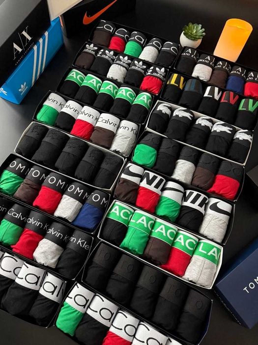 Труси чоловічі/мужские Calvin Klein серії Modern Black, бавовна/хлопок