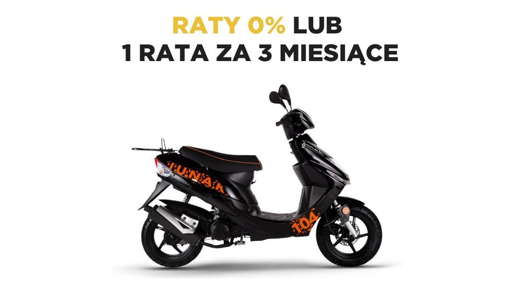 Junak 104 Motorower JUNAK 104 raty 0%, darmowa dostawa