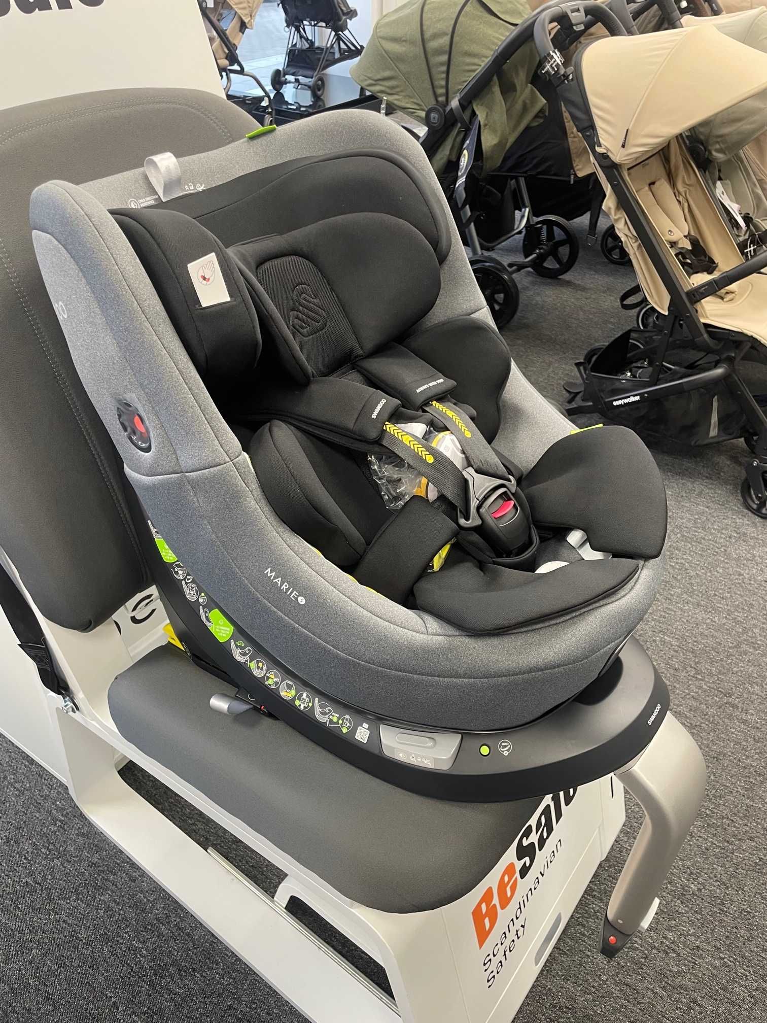 NOWY SWANDOO MARIE 5 i-Size fotelik 40-105 cm / 0-18 kg