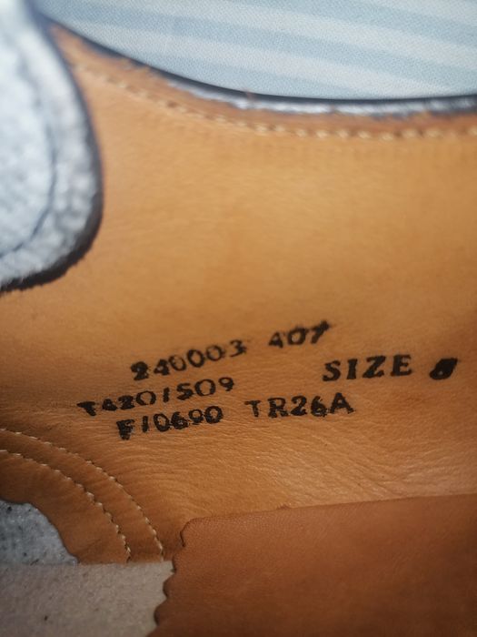 Туфлі оксфорди, броги Tredair, Dr. Martens вінтаж, 41