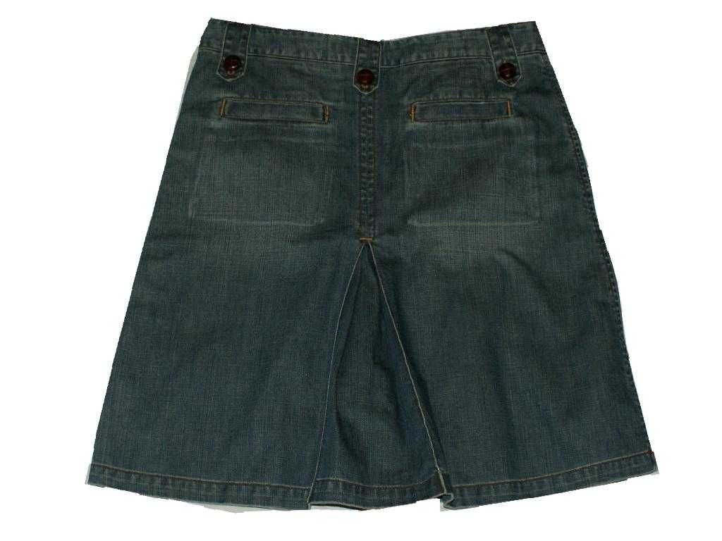 ZARA TRF jeansowa spódnica VINTAGE oldschool 40