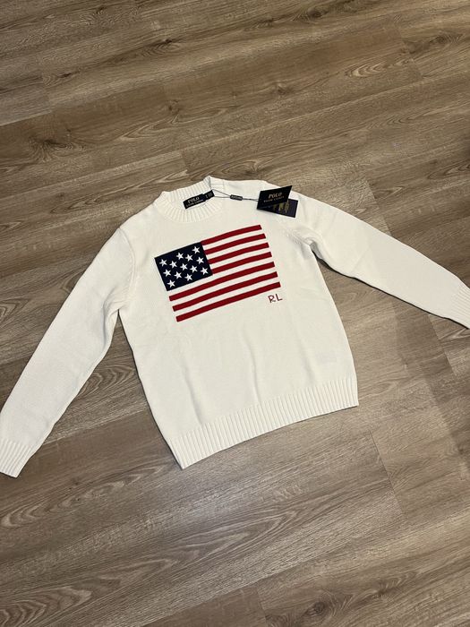 Suéter Polo Ralph Lauren USA Flag