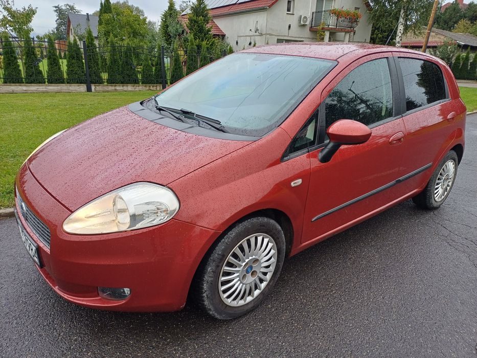 Fiat Grande Punto 2007r 1.4cn Benz klima 6 biegów 140tys przebiegu
