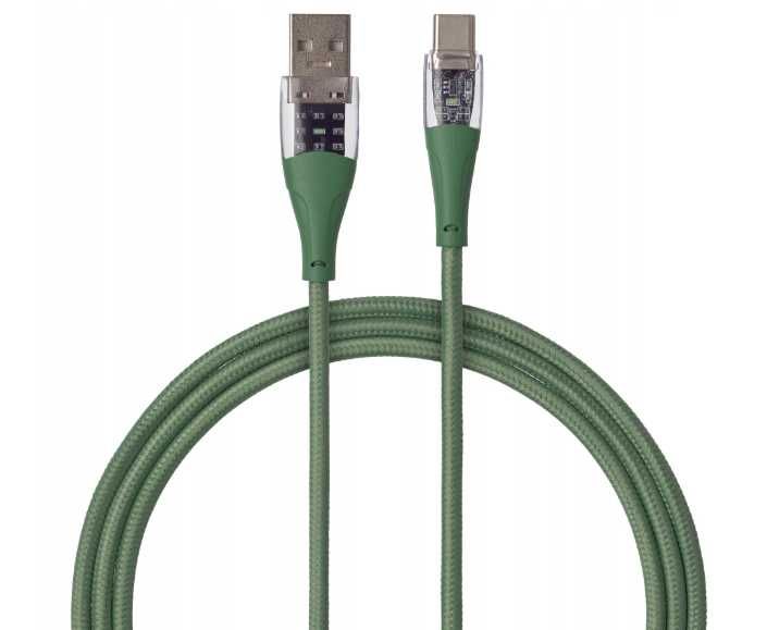 Kabel USB-A - USB-C Do Szybkiego Ładowania Ładowarki Telefonu Laptopa