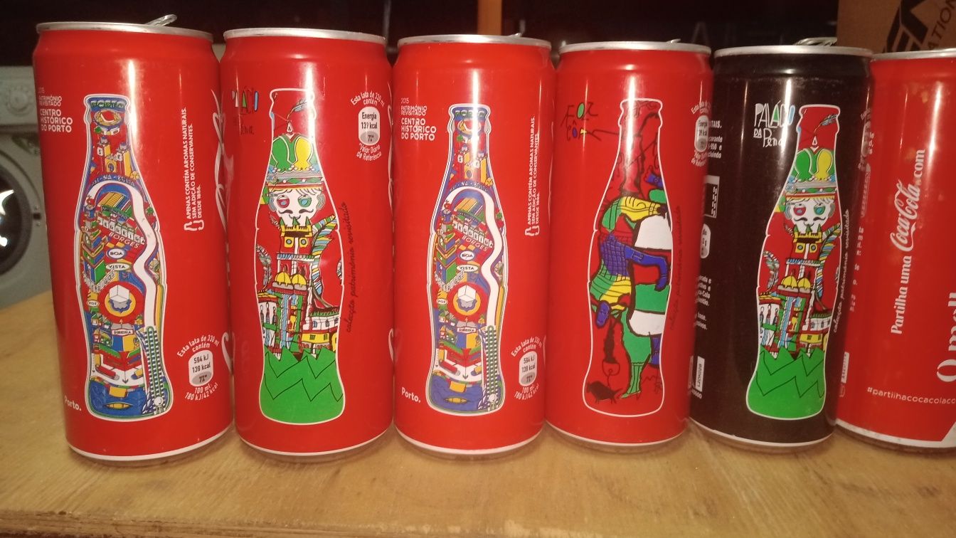 Colecçao de latas coca cola da seleççao de futebol frança 2022