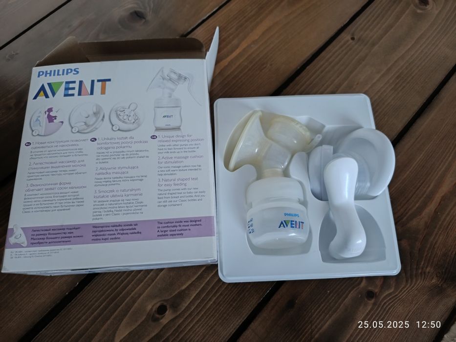 Laktator ręczny Philips Avent+ muszle laktacyjne