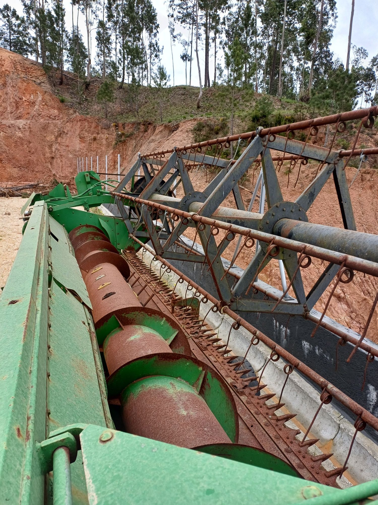 Pente de corte de ceifeira John Deere