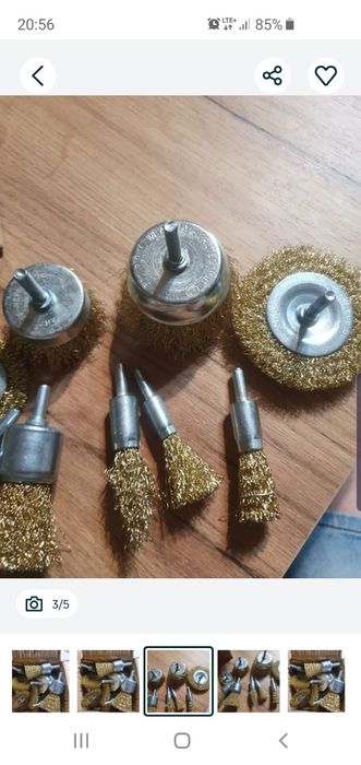 Zestaw szczotek do wkrętarki  wiertarki