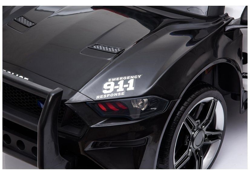 Auto Na Akumulator Bbh0007 Policja Czarny