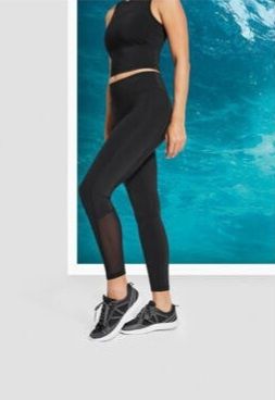 Нові спортивні бігові лосини велосипедки легінси спорт штани L-XL 16 р