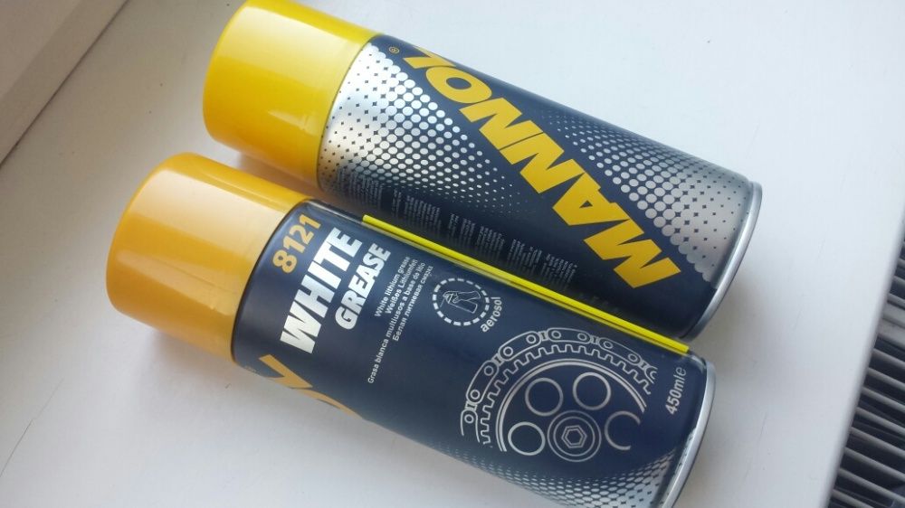 Smar do łańcucha + czyścik MANNOL mycie smarowanie motocykl quad